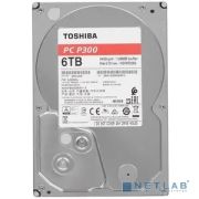 6TB Toshiba P300 (HDWD260UZSVA) {SATA 6.0Gb/s, 5400 rpm, 128Mb buffer, 3.5