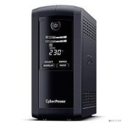 CyberPower VP700ELCD ИБП {Line-Interactive, Tower, 700VA/390W USB/RS-232/RJ11/45 (4 EURO), 12В/7 Ач х 1} Товар под заказ