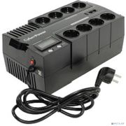CyberPower BR700ELCD ИБП {Line-Interactive, 700VA/420W USB/RJ11/45/USB charger A (4+4 EURO), 12В/7,2 Ач х 1} Товар под заказ