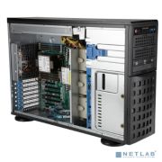 Supermicro SYS-740P-TRT Tower/4U, X12DPi-NT6, CSE-745BTS-R1K23BP, 2xLGA 4189, 8x3.5", 2x10GbE, 18х DIMM DDR4, 4xPCIe-X16, 2x1200W, black,  (438952) Товар под заказ