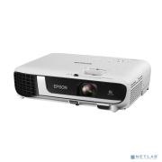 Epson EB-W52 white Проектор {LCD, 1280x800, 4000Lm, 1,49-1,72:1, 16000:1, VGA, HDMI, Composite, USB-A, USB-B} [V11HA02053] Товар под заказ