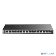 TP-Link SG2016P Коммутатор JetStream Smart с 16 гигабитными портами (8 портов PoE+) Товар под заказ