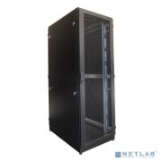 ЦМО Шкаф серверный напольный 48U (600 х 1200) дверь перфорированная 2 шт., цвет черный ШТК-М-48.6.12-44АА-9005 Товар под заказ