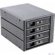 Procase L3-304-SATA3-BK {Hot-swap корзина 4 SATA3/SAS 6Gb, черный, с замком, hotswap aluminium mobie rack module (3x5,25) 1xFAN 80x15mm} Товар под заказ