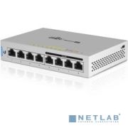 UBIQUITI US-8-60W Коммутатор PoE 8х Gigabit RJ45, 802.3af Товар под заказ