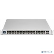 UBIQUITI USW-Pro-48 Коммутатор в стойку, 48х 1G RJ45, 4х 10G SFP+ Товар под заказ