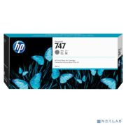 HP  P2V86A Картридж HP 747 серый  {HP DesignJet Z6/Z9+ series, (300 мл)} Товар под заказ