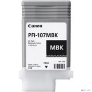 Canon PFI-107MBK 6704B001 Картридж  для  iPF680/685/770/780/785, Черный матовый, 130ml Товар под заказ