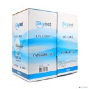 SkyNet Кабель UTP indoor 4x2x0,48, медный, FLUKE TEST, кат.5e, однож., (305м) box, серый [CSS-UTP-4-CU](АК5010144/1693207) Товар под заказ