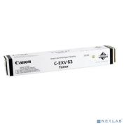Canon Тонер/ TONER C-EXV 63 BLACK Черный Товар под заказ
