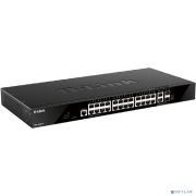 D-Link DGS-1520-28/A1A Управляемый L3 стекируемый коммутатор с 24 портами 10/100/1000Base-T, 2 портами 10GBase-T и 2 портами 10GBase-X SFP+ Товар под заказ