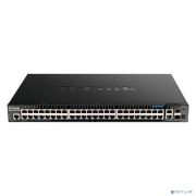D-Link DGS-1520-52MP/A1A Управляемый L3 стекируемый коммутатор с 44 портами 10/100/1000Base-T, 4 портами 100/1000/2.5GBase-T, 2 портами 10GBase-T и 2 портами 10GBase-X SFP+ (PoE-бюджет 370 Вт) Товар под заказ