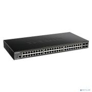 D-Link DGS-1250-52X/A1A Управляемый L2 коммутатор c 48 портами 10/100/1000Base-T и 4 портами 10GBase-X SFP+ Товар под заказ