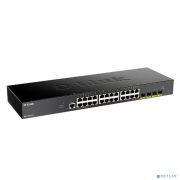 D-Link DGS-1250-28X/A1A Управляемый L2 коммутатор c 24 портами 10/100/1000Base-T и 4 портами 10GBase-X SFP+ Товар под заказ