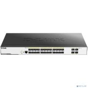 D-Link DGS-3000-28XS/B1A Управляемый L2 коммутатор с 24 портами 1000Base-X SFP и 4 портами 10GBase-X SFP+ Товар под заказ