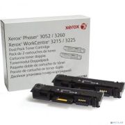 XEROX 106R02782 Тонер-картридж XEROX Phaser 3052/3260/WC 3215/25 (o) 3K (двойная упаковка) Товар под заказ