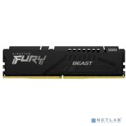 Kingston DRAM 16GB 5200MT/s DDR5 CL40 DIMM (Kit of 2) FURY Beast Black [KF552C40BBK2-16] Товар под заказ