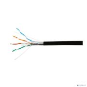 SkyNet Кабель Standart FTP outdoor 4x2x0,48, медный, FLUKE TEST, кат.5e, однож., 305 м, box, черный [CSS-FTP-4-CU-OUT](АК5017627/1693119) Товар под заказ