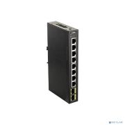 D-Link DIS-100G-10S/A2A Промышленный неуправляемый коммутатор с 8 портами 10/100/1000Base-T и 2 портами 1000Base-X SFP Товар под заказ