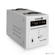 Exegate EX291726RUS Стабилизатор напряжения ExeGate Expert AS-8000 (8000ВА, вход 140-260В, цветной дисплей, выход 220В±8%, КПД 98%, 5 уровней защиты, задержка, усиленный метал. корпус, клем.колодка, R Товар под заказ