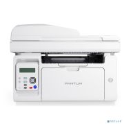 Pantum M6557NW МФУ лазерное ЧБ, А4, C/P/S, 22 стр/мин, 1200 x 1200 dpi, 128Мб RAM, лоток 150 стр, USB, RJ45, Wi-Fi, (700стр.), серый корпус Товар под заказ
