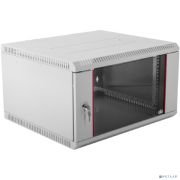 ЦМО Шкаф телекоммуникационный настенный разборный 6U (600х650) дверь стекло (ШРН-Э-6.650) (1 коробка) Товар под заказ