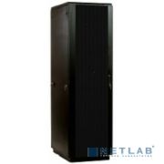 ЦМО Шкаф телекоммуникационный напольный ЭКОНОМ 42U (800 х 800) дверь перфорированная 2 шт., цвет черный (ШТК-Э-42.8.8-44АА-9005) Товар под заказ