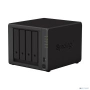 Synology DS923+ Сетевое хранилище C2GhzCPU/4Gb(upto8)/RAID0,1,10,5,6/up to 4hot plug HDDs SATA(3,5' or 2,5')(up to 9 with DX517)/2xUSB3.0/2GigEth/iSCSI/2xIPcam(up to 40)/1xPS/3YW Товар под заказ