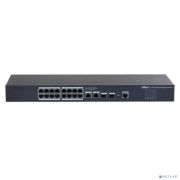 DAHUA DH-SG4020 20-портовый управляемый коммутатор, уровень L2, 18xRJ45 1Gb, 2xRJ45 1Gb uplink, коммутация 56 Гбит/с, MAC-таблица 8K, металл Товар под заказ