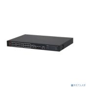 DAHUA DH-S4228-24GT-240 28-портовый гигабитный управляемый коммутатор с PoE, уровень L2, 24xRJ45 1GB PoE, 2xRJ45 1Gb, 2xSFP 1Gb, суммарно 240Вт, коммутация 56 Гбит/с, MAC-таблица 8К Товар под заказ