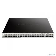 D-Link DGS-1210-52MP/FL1A Управляемый L2 коммутатор с 48 портами 10/100/1000Base-T и 4 комбо-портами 100/1000Base-T/SFP (48 портов PoE 802.3af/at, PoE-бюджет 370 Вт) Товар под заказ