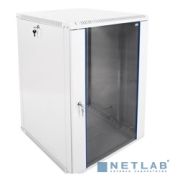 ЦМО Шкаф телекоммуникационный настенный разборный 18U (600 x 520) дверь стекло, цвет черный (ШРН-Э-18.500-9005) Товар под заказ