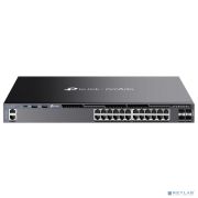 TP-Link SG6428X Стекируемый управляемый коммутатор 3-го уровня Omada с 24 гигабитными портами и 4 портами SFP+ Товар под заказ