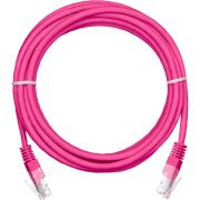 Патч-корд 1,5 m NETLAN розовый