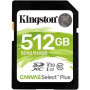 Карта памяти Kingston Canvas Select Plus SDXC 512 ГБ [SDS2/512GB]