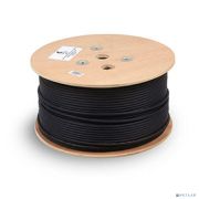 Cabeus UTP-4P-Cat.5e-SOLID-ST-OUT Кабель витая пара UTP (U/UTP), категория 5e, 4 пары 0,5мм (24 AWG), одножильный, для внешней прокладки, с металлическим тросом (+60 C - -40) (305 м) Товар под заказ