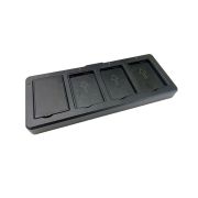 Зарядная станция для CT58 / 4 слота для АКБ / CT58 4 slot battery charger (incl ext PSU 12V / 2A / 24W)