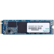 Твердотельный накопитель Apacer SSD AS2280P4 256Gb M.2 PCIe Gen3x4 MTBF 1.5M, 3D TLC, Retail (AP256GAS2280P4-1)